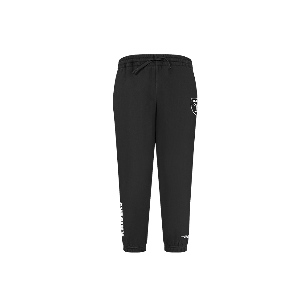 NFL LAS VEGAS RAIDERS CLASSIC LITTLE BOYS FLC SWEATPANT (BLACK) - Image 5