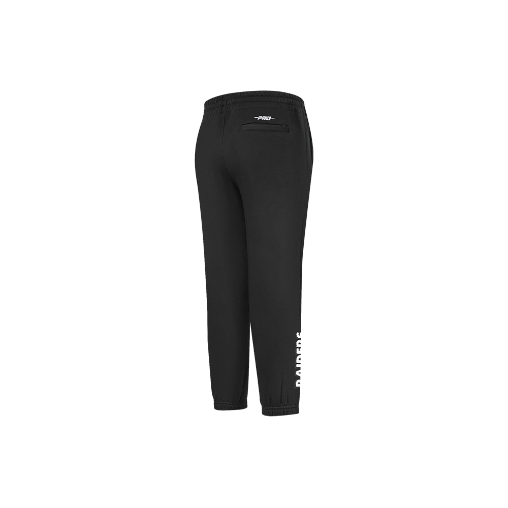 NFL LAS VEGAS RAIDERS CLASSIC LITTLE BOYS FLC SWEATPANT (BLACK) - Image 6
