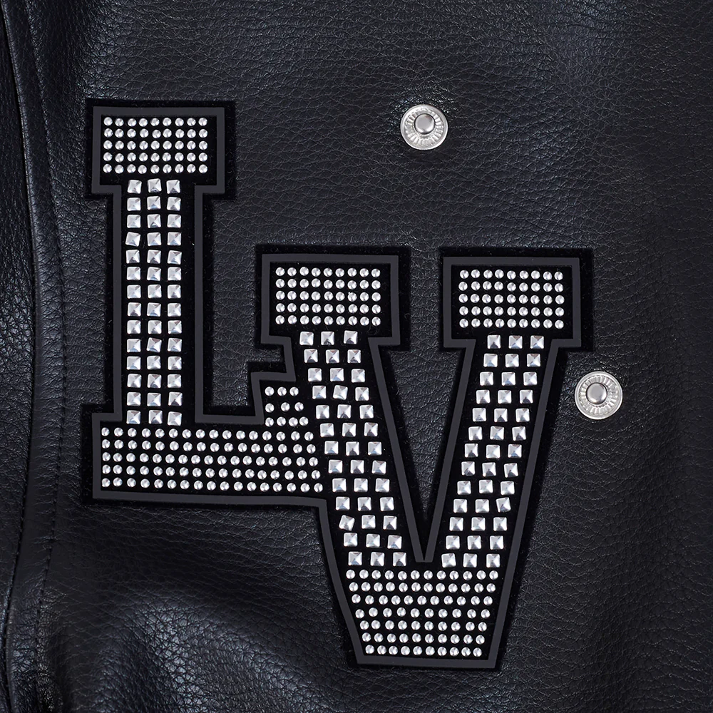 NFL LAS VEGAS RAIDERS RENEGADE WOMEN'S LEATHER JACKET (BLACK) - Image 7