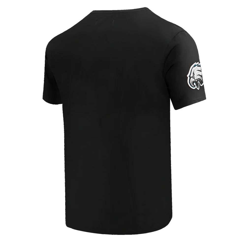 NFL PHILADELPHIA EAGLES CLASSIC CHENILLE MEN'S   TEE (BLACK) - Image 4
