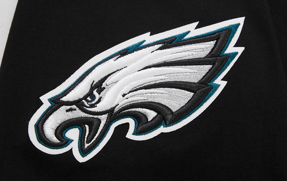 NFL PHILADELPHIA EAGLES CLASSIC CHENILLE MEN'S   TEE (BLACK) - Image 6