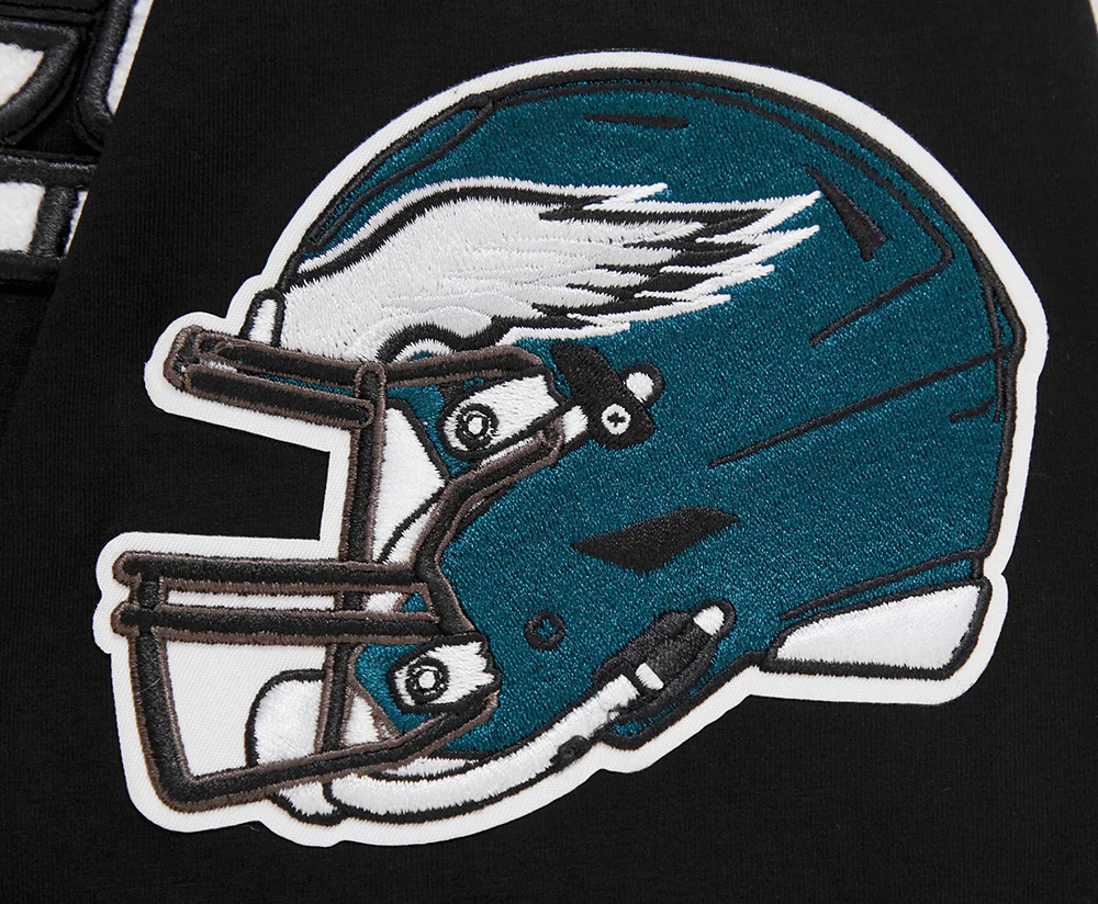 NFL PHILADELPHIA EAGLES CLASSIC CHENILLE MEN'S   TEE (BLACK) - Image 7