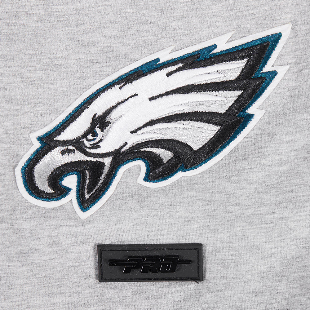 NFL PHILADELPHIA EAGLES TEAM PENNATS MEN'S SJ TEE (HEATHER GREY) - Image 7