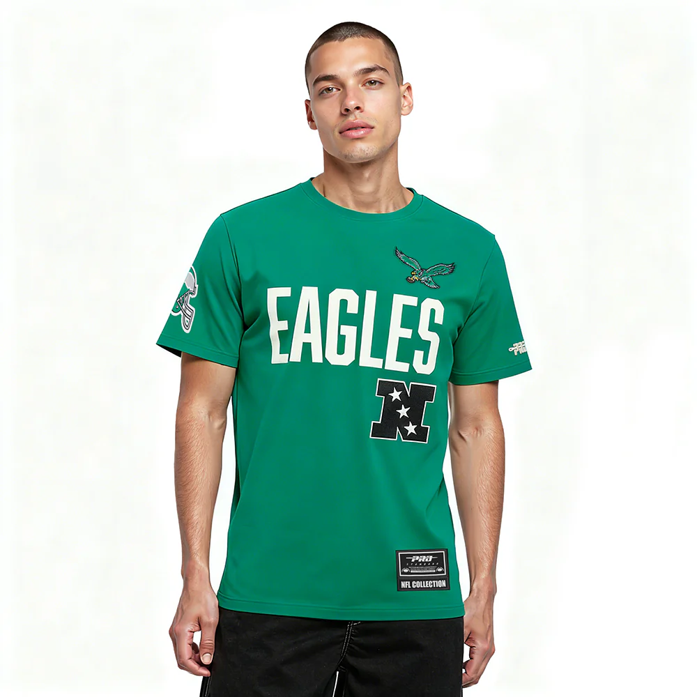 NFL PHILADELPHIA EAGLES MODERN ORIGINALS MEN'S SJ TEE (KELLY GREEN)