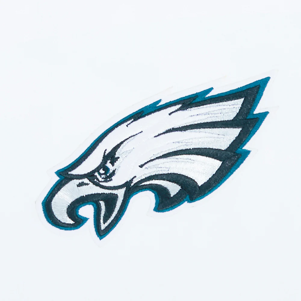 NFL PHILADELPHIA EAGLES LIVING LARGE MEN'S CJ DROP SHOULDER TEE (WHITE) - Image 6