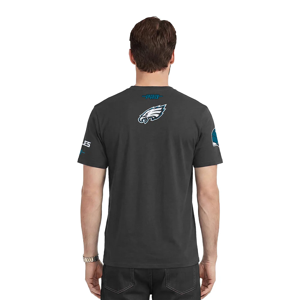 NFL PHILADELPHIA EAGLES CITY ARCH MEN'S SJ TEE (BLACK) - Image 2