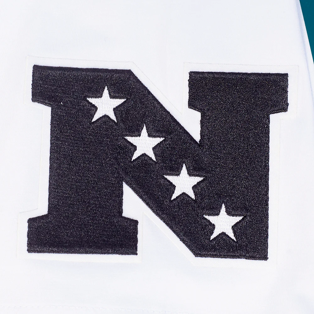 NFL PHILADELPHIA EAGLES LETTERMAN MEN'S S/S TEE (WHITE) - Image 7