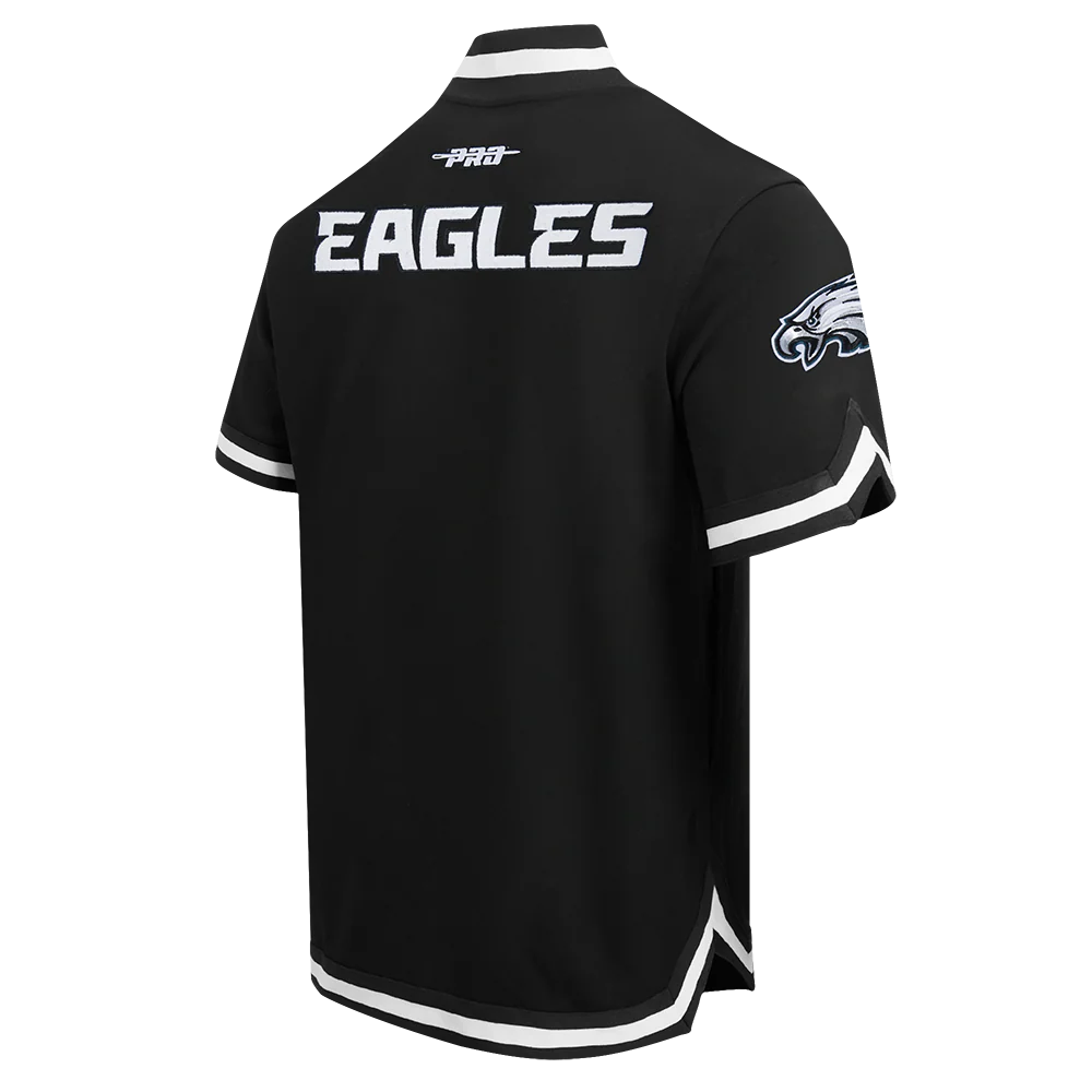 NFL PHILADELPHIA EAGLES SAQUON BARKLEY #26 CLASSIC PNN MEN'S DK WARM (BLACK) - Image 4
