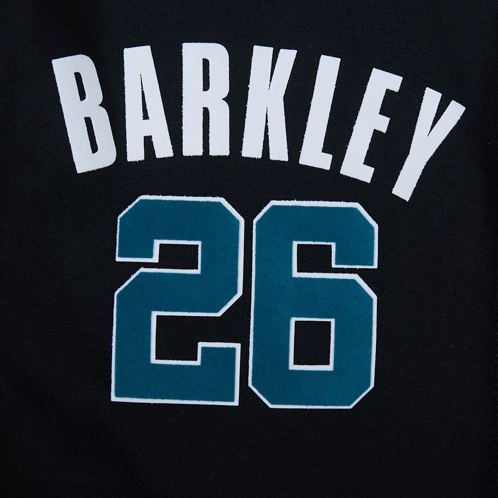 NFL PHILADELPHIA EAGLES SAQUON BARKLEY #26 CLASSIC PNN MEN'S DK WARM (BLACK) - Image 7