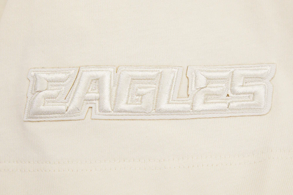 NFL PHILADELPHIA EAGLES NEUTRAL DROP SHOULDER MEN'S TEE (EGGSHELL) - Image 5