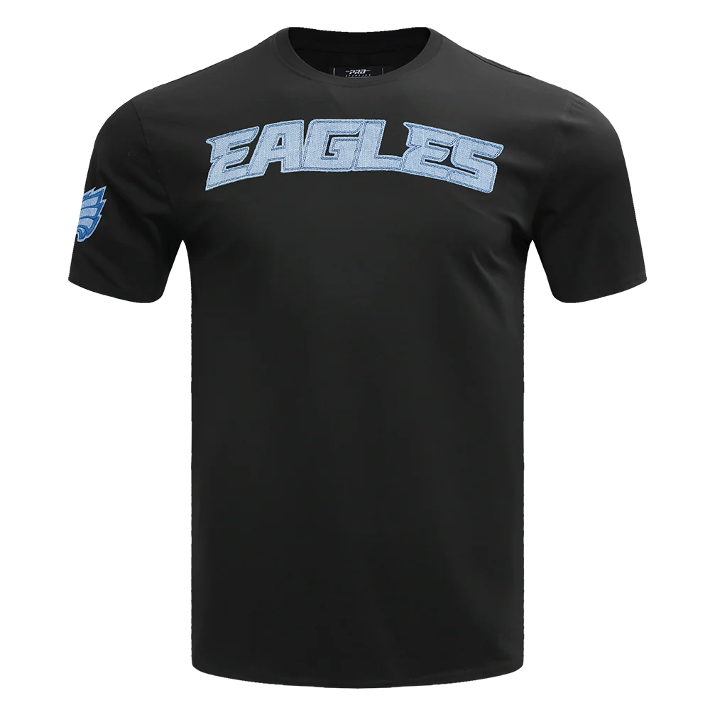 NFL PHILADELPHIA EAGLES VARSITY BLUES MEN'S TEE (BLACK)