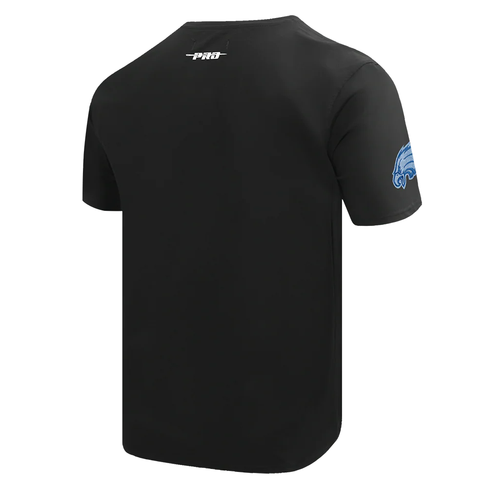 NFL PHILADELPHIA EAGLES VARSITY BLUES MEN'S TEE (BLACK) - Image 4