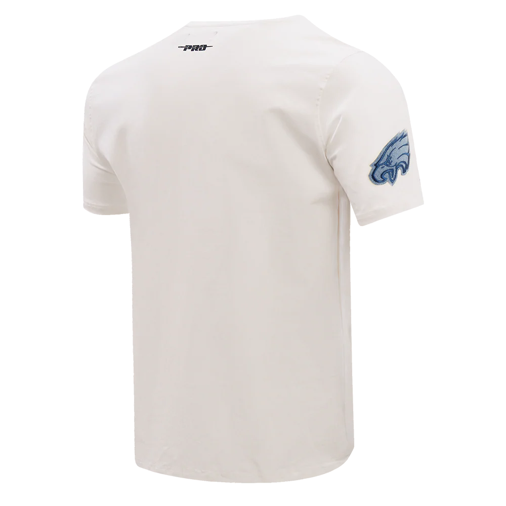 NFL PHILADELPHIA EAGLES VARSITY BLUES MEN'S TEE (LINEN) - Image 4