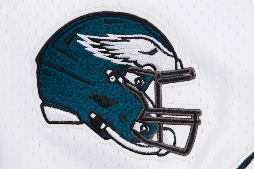 NFL PHILADELPHIA EAGLES CLASSIC MEN'S MESH SHORT (WHITE/BLACK/WHITE) - Image 8
