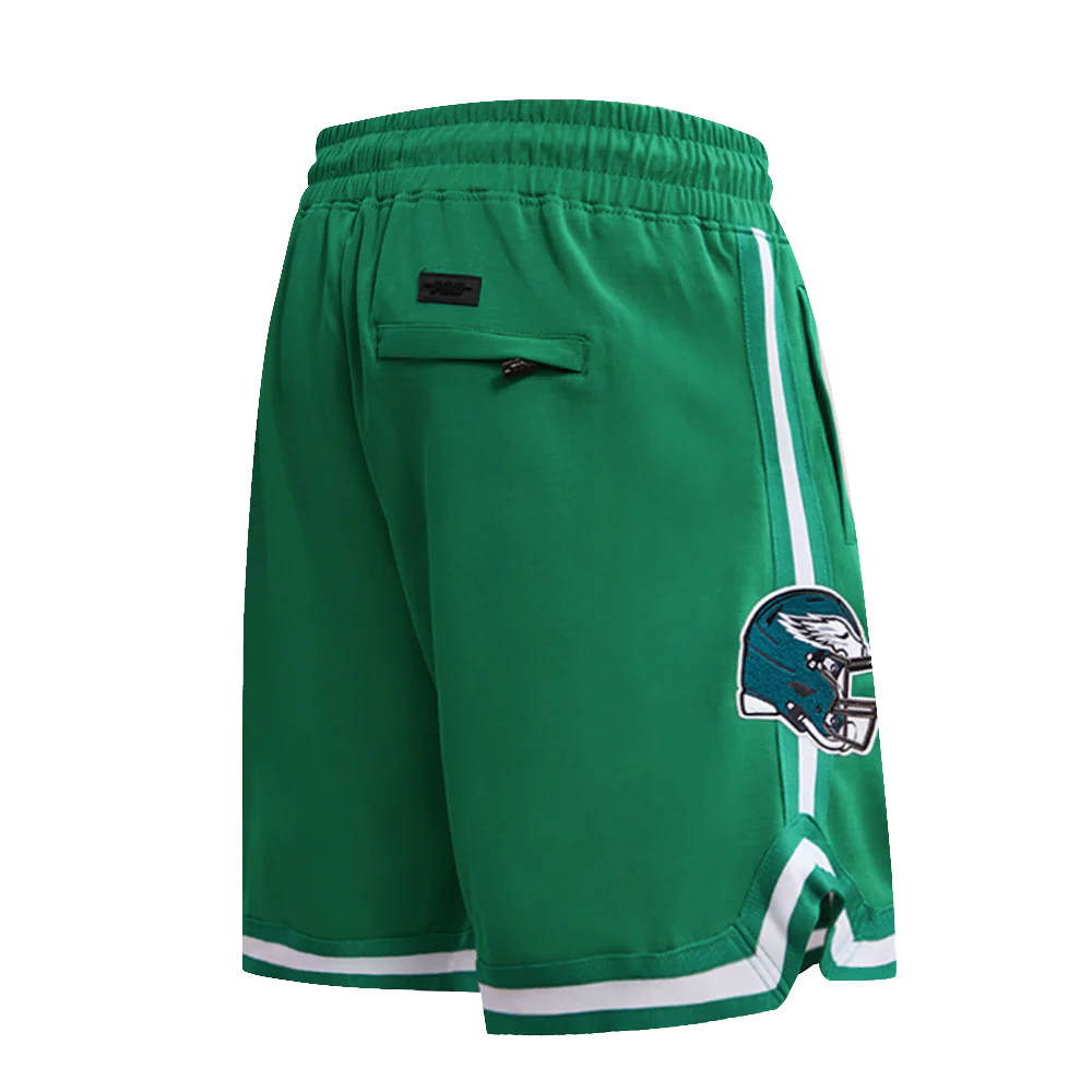 NFL PHILADELPHIA EAGLES CLASSIC CHENILLE MEN'S DK SHORT (KELLY GREEN) - Image 3
