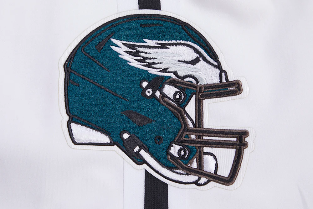 NFL PHILADELPHIA EAGLES CLASSIC CHENILLE MEN'S DOUBLE KNIT SHORT (WHITE) - Image 7