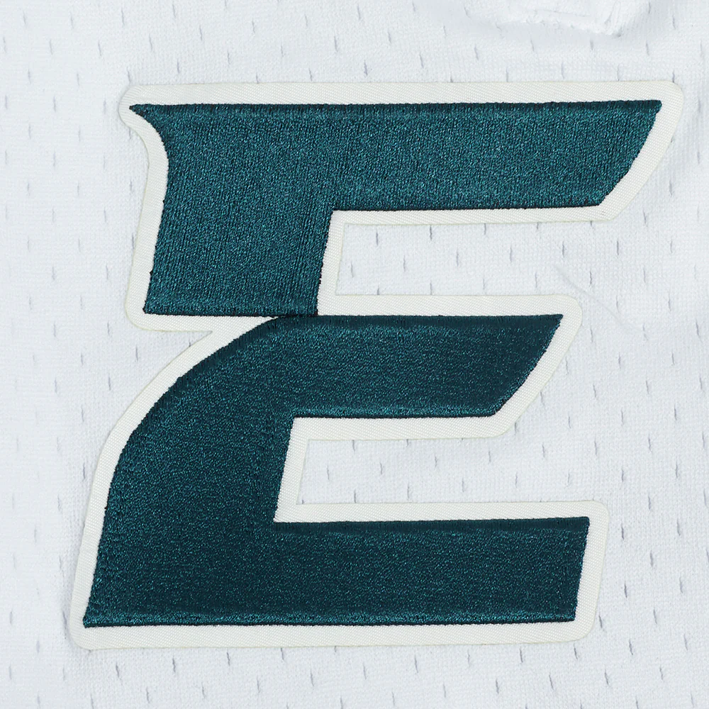 NFL PHILADELPHIA EAGLES JALEN HURTS #1 CLASSIC MEN'S DOUBLE KNIT 2.0 SHORT (BLACK) - Image 8
