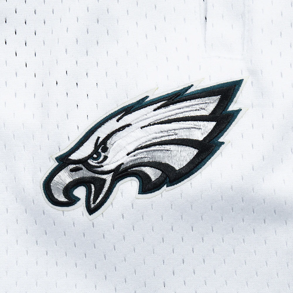 NFL PHILADELPHIA EAGLES LETTERMAN MEN'S ATHLETIC SHORT (BLACK) - Image 7