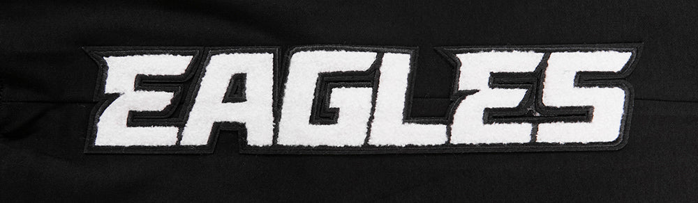 NFL PHILADELPHIA EAGLES CLASSIC CHENILLE MEN'S JOGGER (BLACK) - Image 6