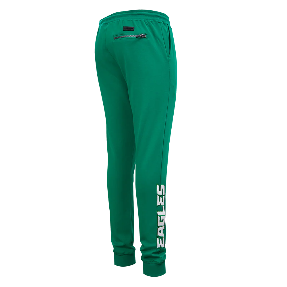 NFL PHILADELPHIA EAGLES CLASSIC CHENILLE MEN'S JOGGER (KELLY GREEN) - Image 3