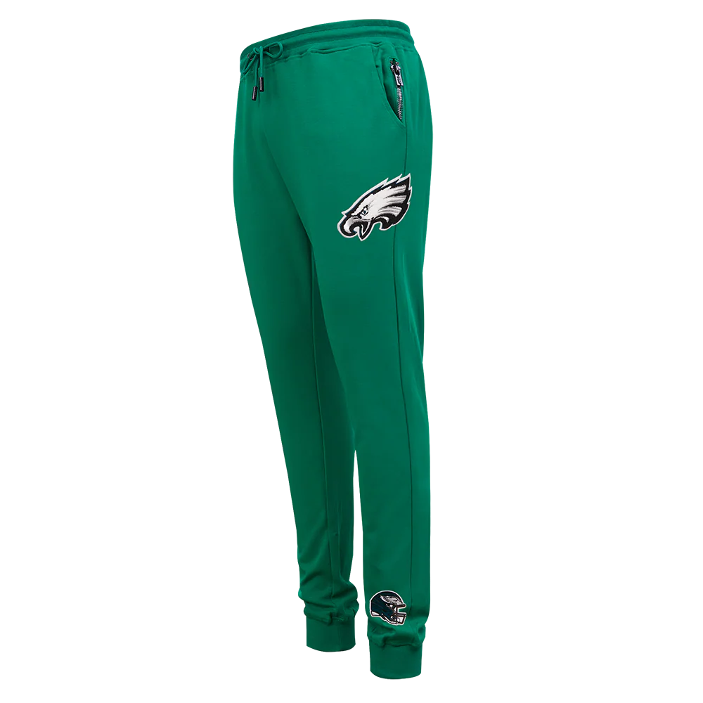 NFL PHILADELPHIA EAGLES CLASSIC CHENILLE MEN'S DK JOGGER (KELLY GREEN) - Image 2