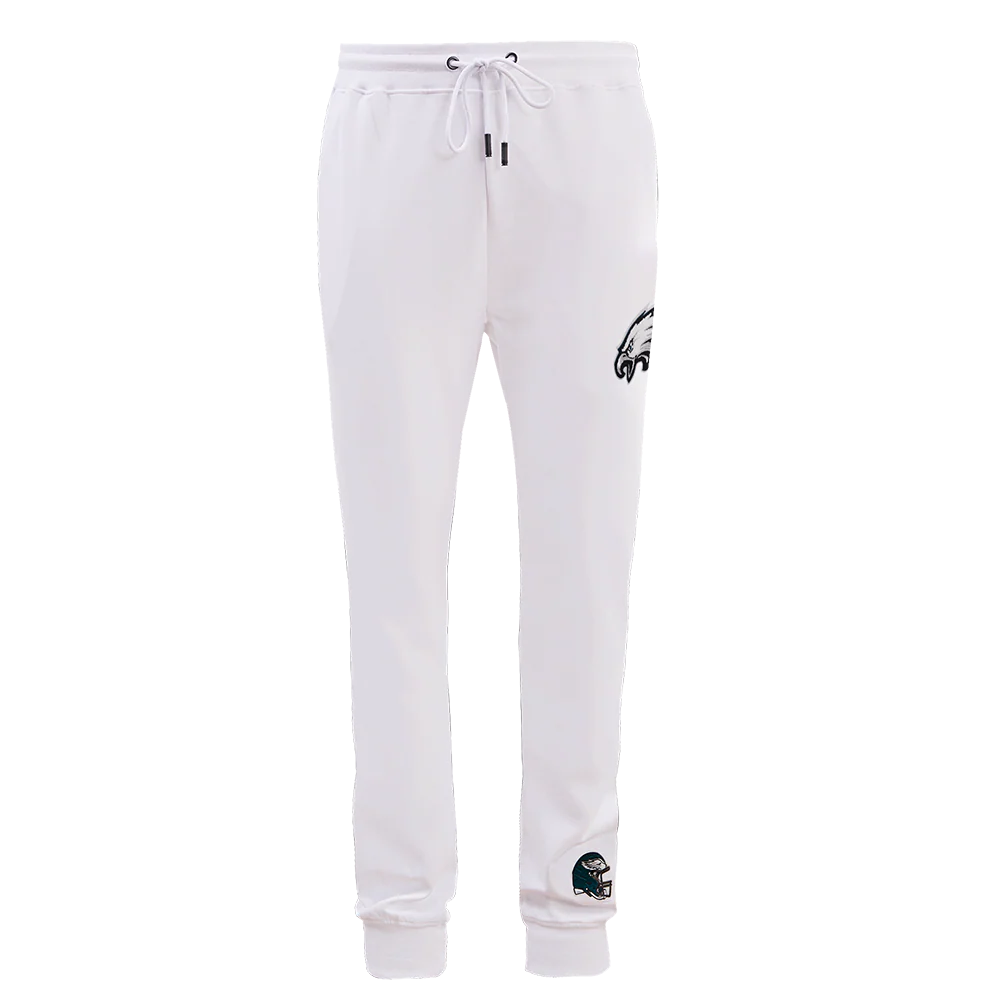 NFL PHILADELPHIA EAGLES CLASSIC CHENILLE MEN'S JOGGER (WHITE) - Image 2