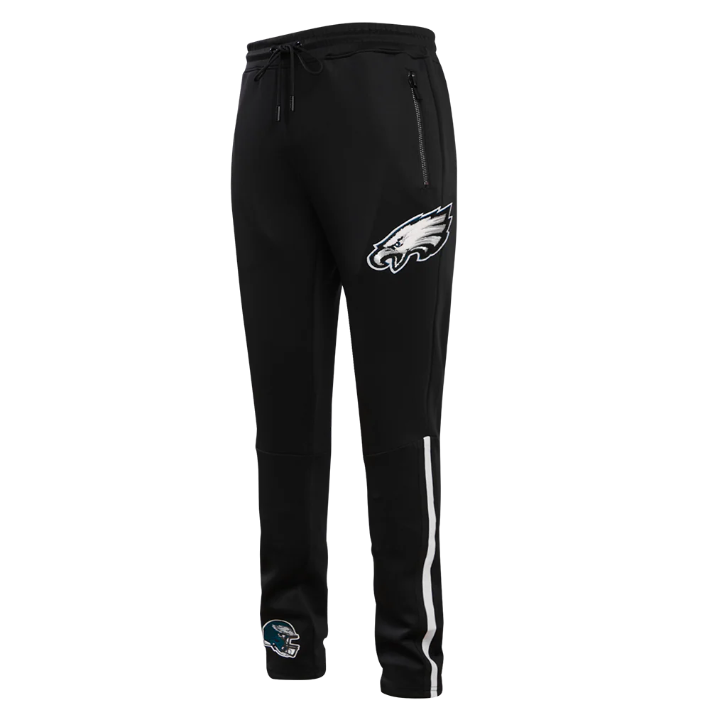 NFL PHILADELPHIA EAGLES CLASSIC MEN'S DK TRACK PANT (BLACK)