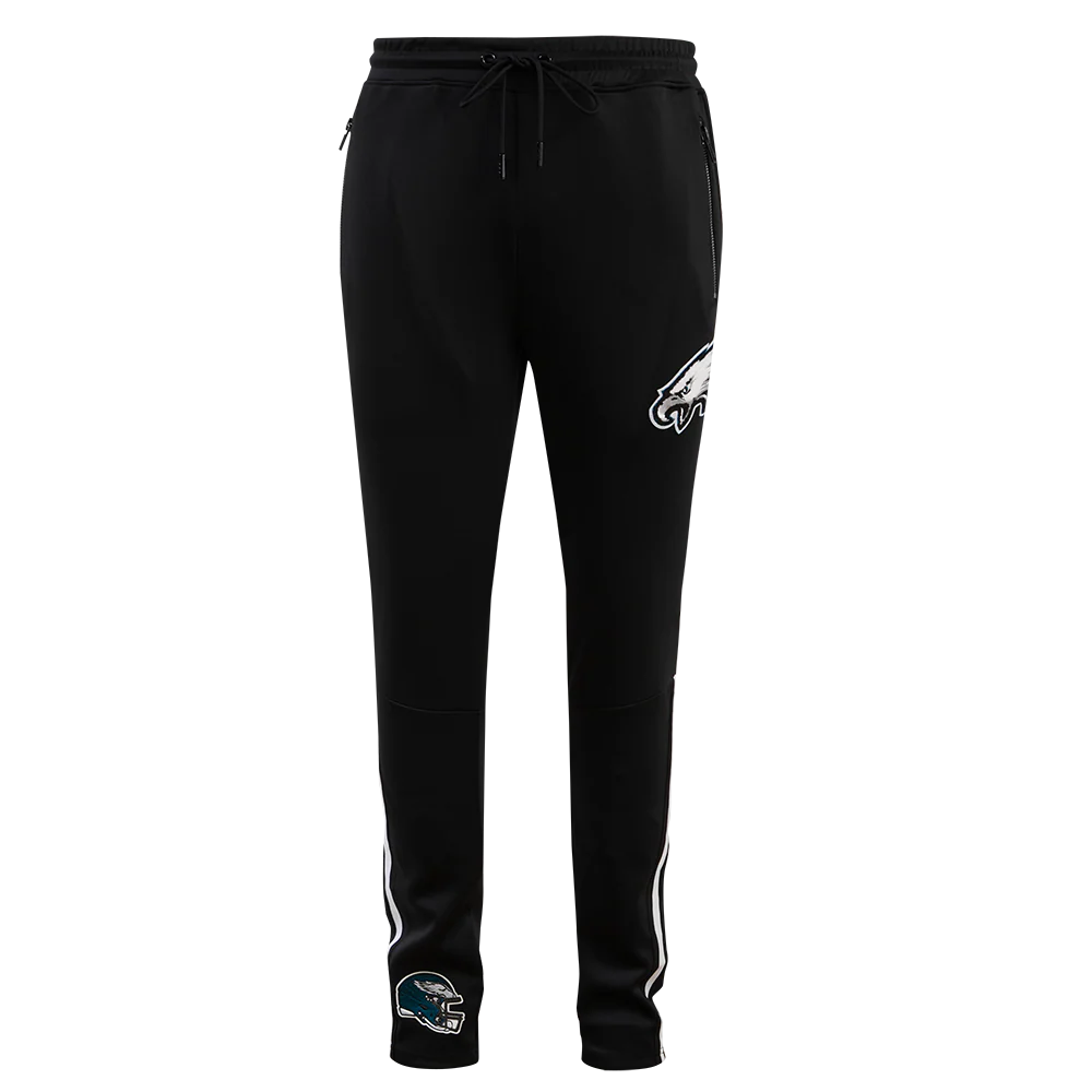 NFL PHILADELPHIA EAGLES CLASSIC MEN'S DK TRACK PANT (BLACK) - Image 2