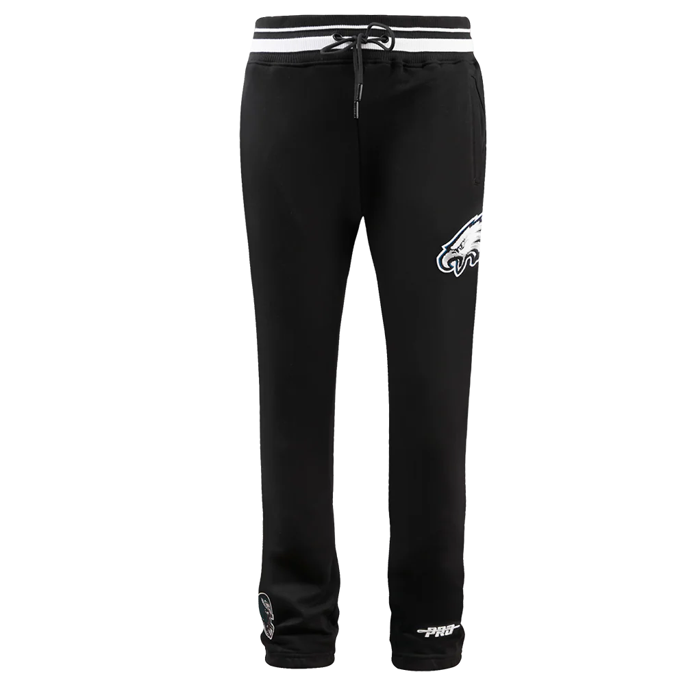 NFL PHILADELPHIA EAGLES MASHUP MEN'S RIB SWEATPANT (BLACK) - Image 2