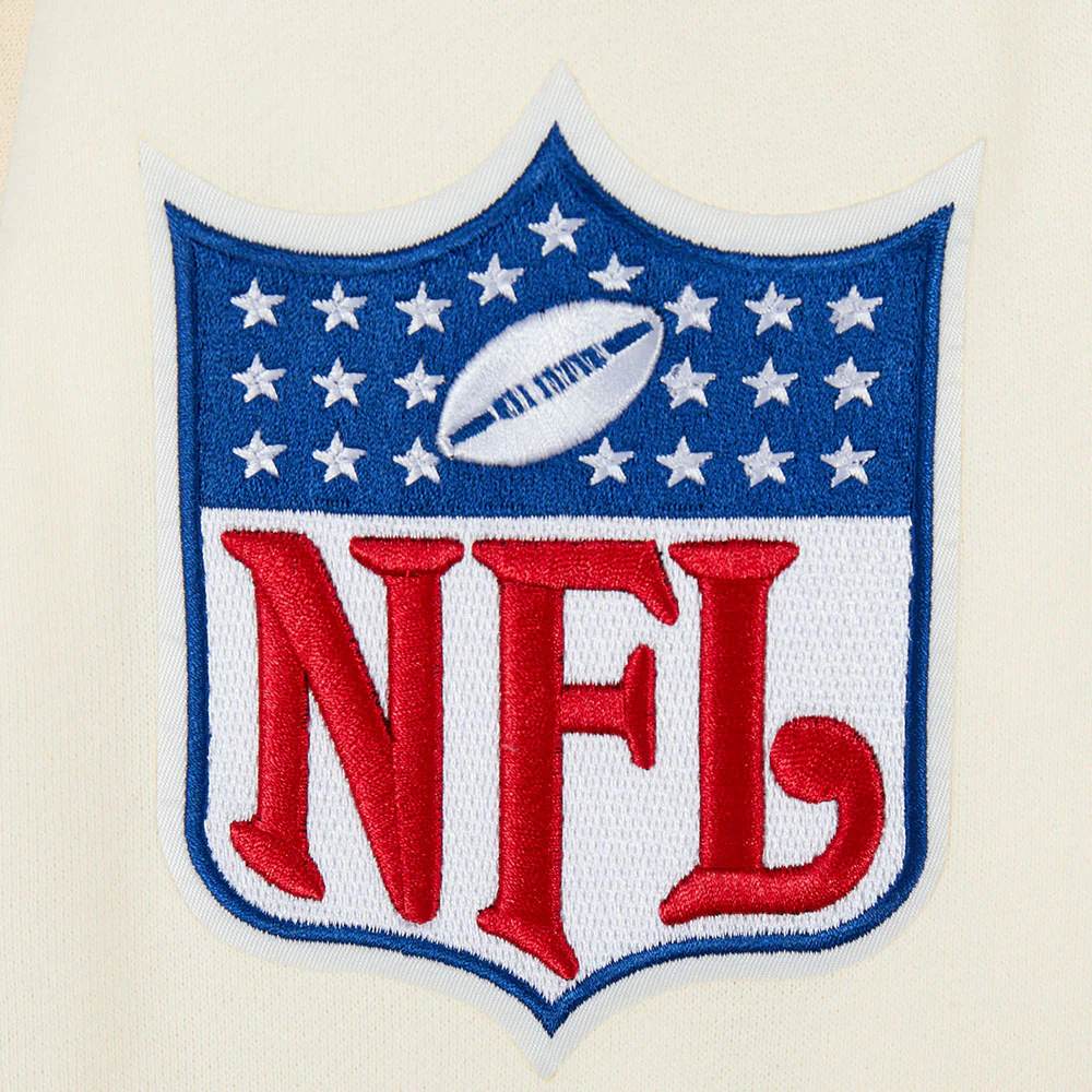 NFL PHILADELPHIA EAGLES BEST OF MEN'S DROP SHOULDER PO HOODIE (EGGSHELL) - Image 13