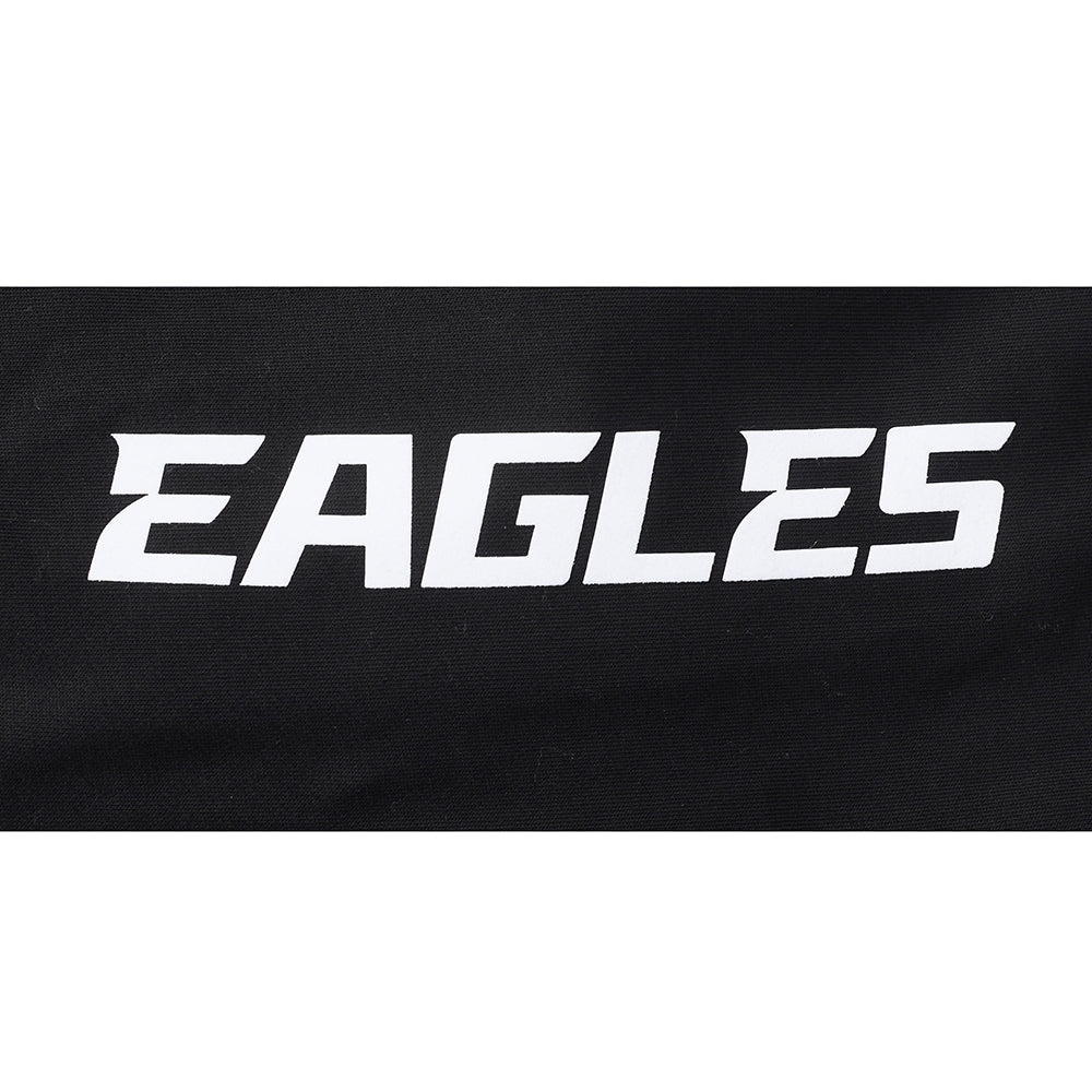 NFL PHILADELPHIA EAGLES BORN FOR SPORT MEN'S FLC PO HOODIE (BLACK) - Image 6