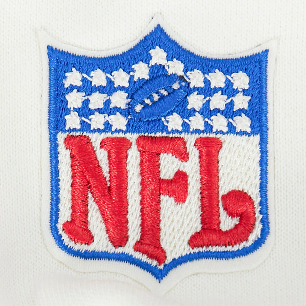 NFL PHILADELPHIA EAGLES MODERN ORIGINALS MEN'S FLC CREWNECK (EGGSHELL) - Image 9