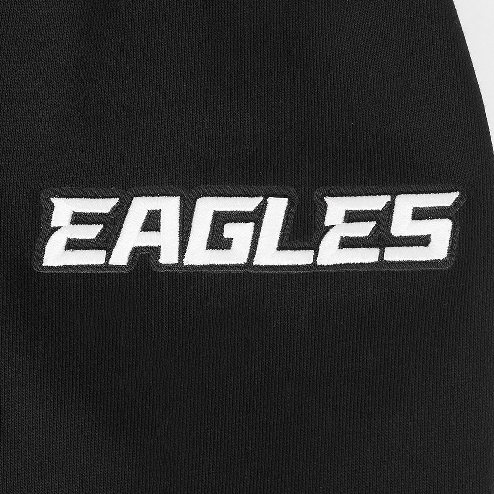 NFL PHILADELPHIA EAGLES CITY ARCH MEN'S FLC CREWNECK (BLACK) - Image 7