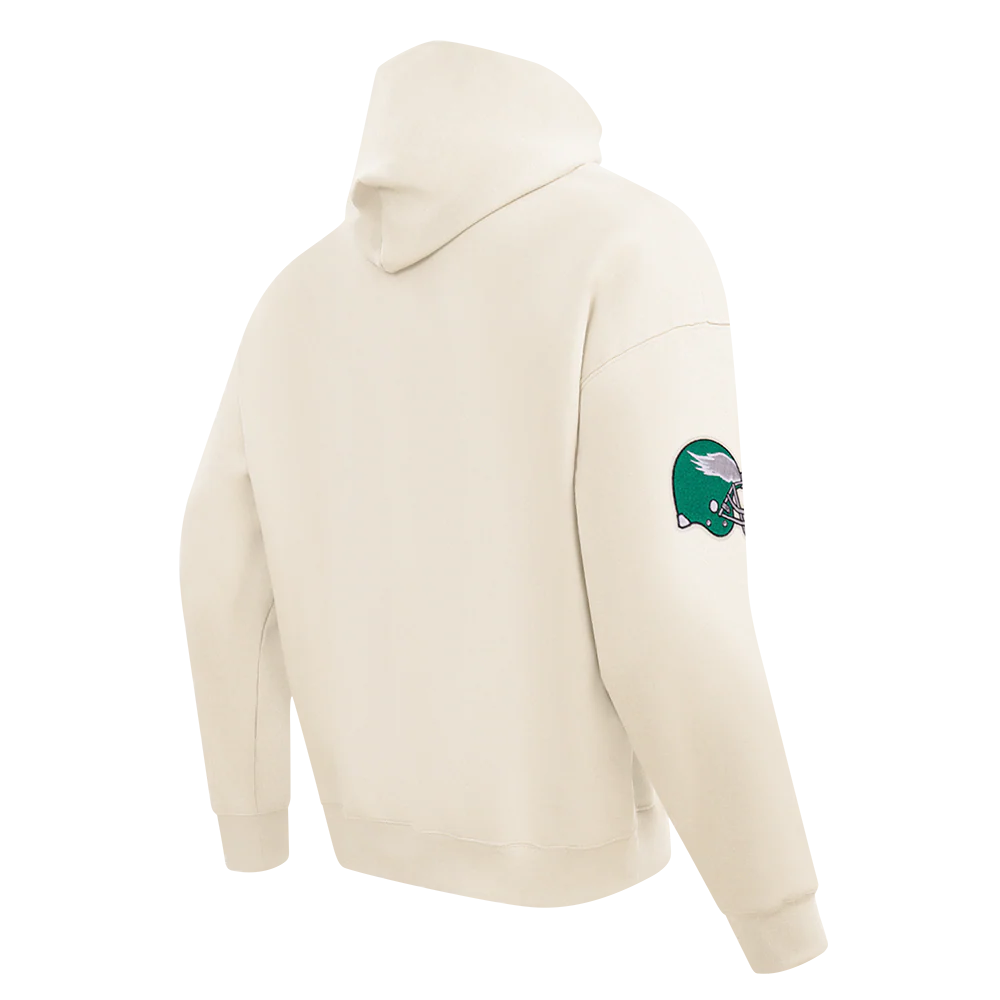 NFL PHILADELPHIA EAGLES FIRST TEAM MEN'S PULL OVER HOODIE (EGGSHELL) - Image 4