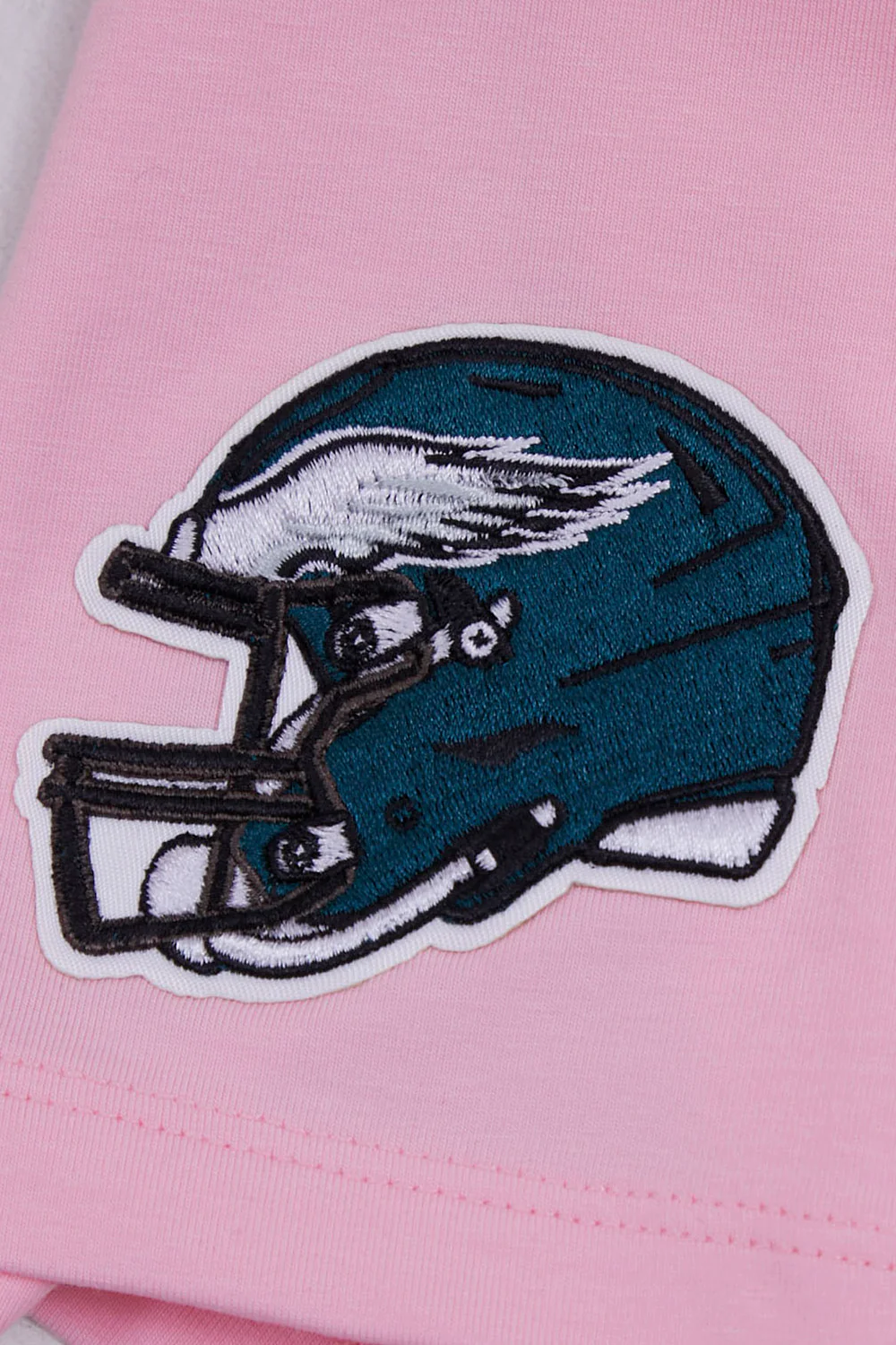 NFL PHILADELPHIA EAGLES CLASSIC WOMEN'S SINGLE JERSEY BOXY TEE (PINK) - Image 6