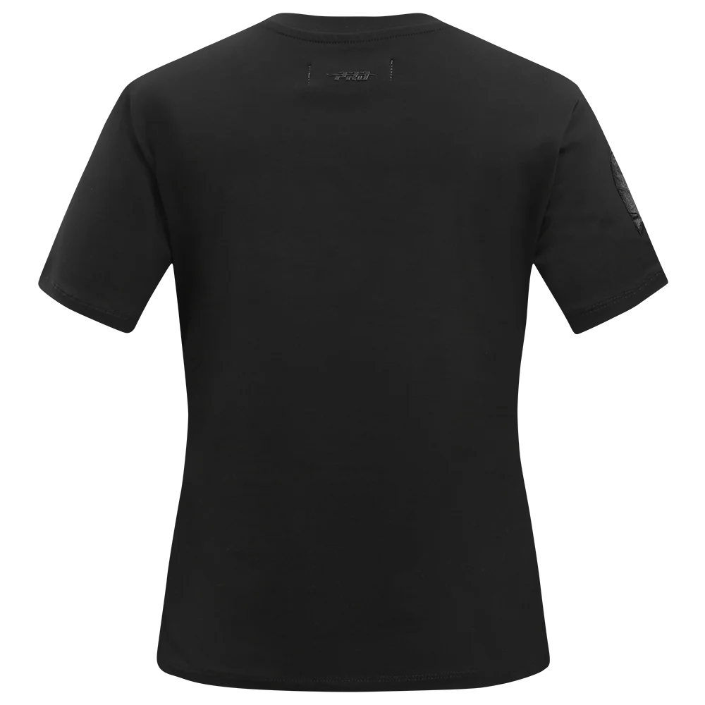 NFL PHILADELPHIA EAGLES TRIPLE BLACK WOMEN'S SLIM FIT TEE (TRIPLE BLACK WOMEN'S) - Image 8