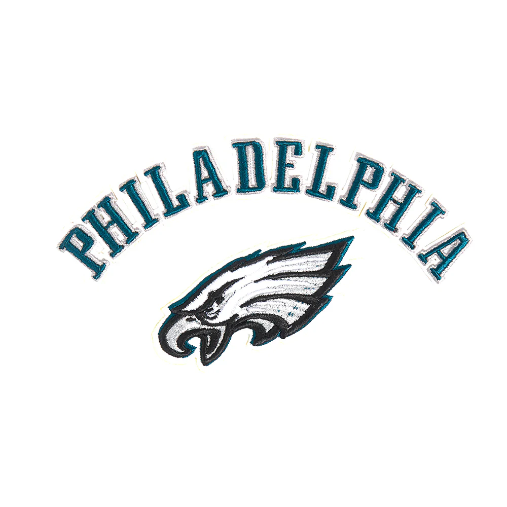 NFL PHILADELPHIA EAGLES CLASSIC WOMEN'S RELAXED FIT RACERBACK (WHITE) - Image 5