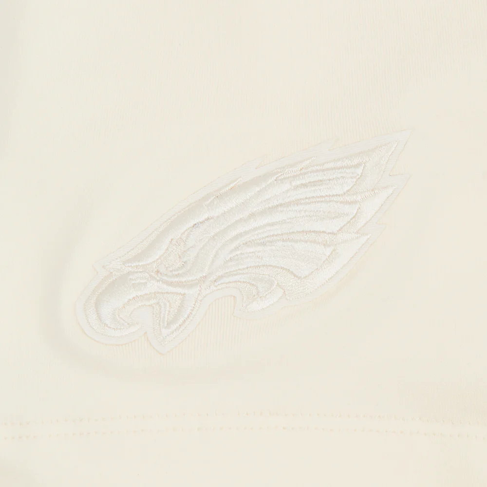 NFL PHILADELPHIA EAGLES NEUTRAL WOMEN'S BOXY TEE (EGGSHELL) - Image 6
