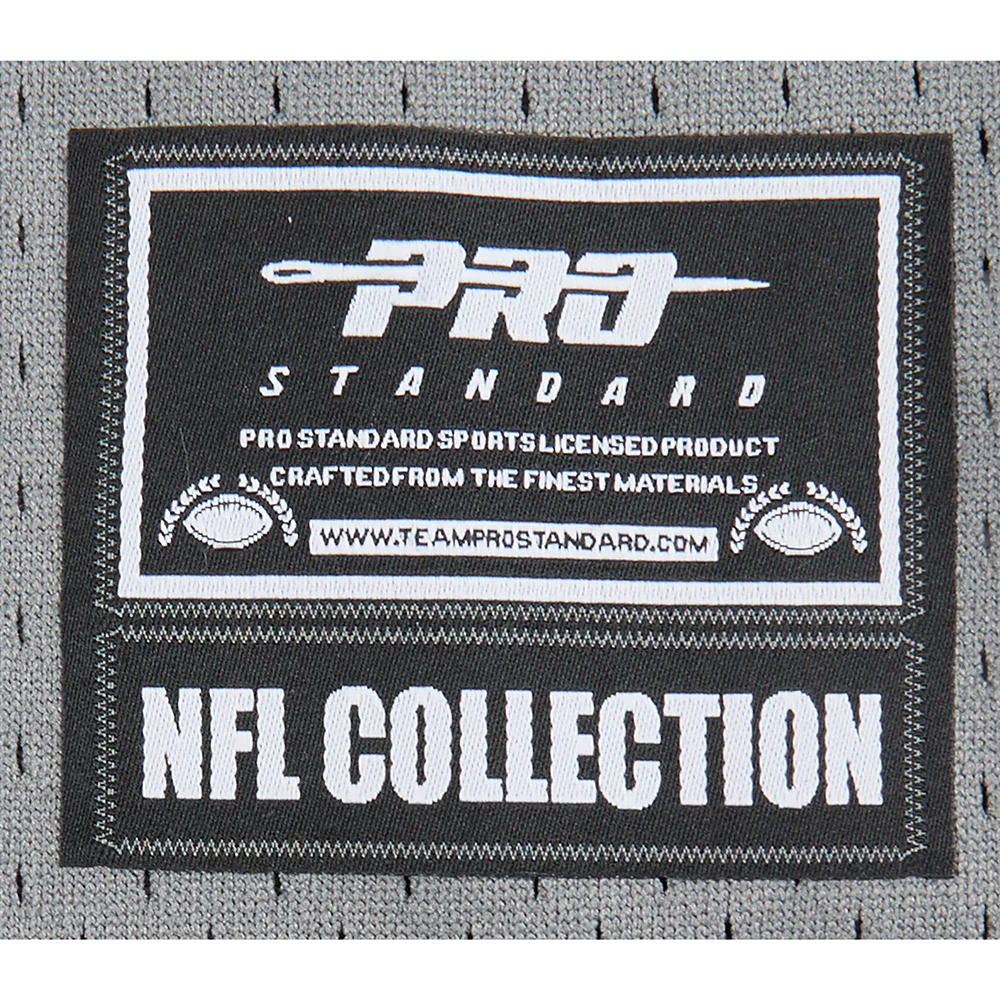NFL PHILADELPHIA EAGLES CLASSIC BIG BOY'S MESH BUTTON DOWN SHIRT (GRAY) - Image 6