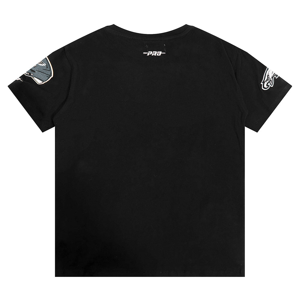 NFL PHILADELPHIA EAGLES CLASSIC SINGLE JERSEY BIG BOYS SINGLE JERSEY TEE (BLACK) - Image 12
