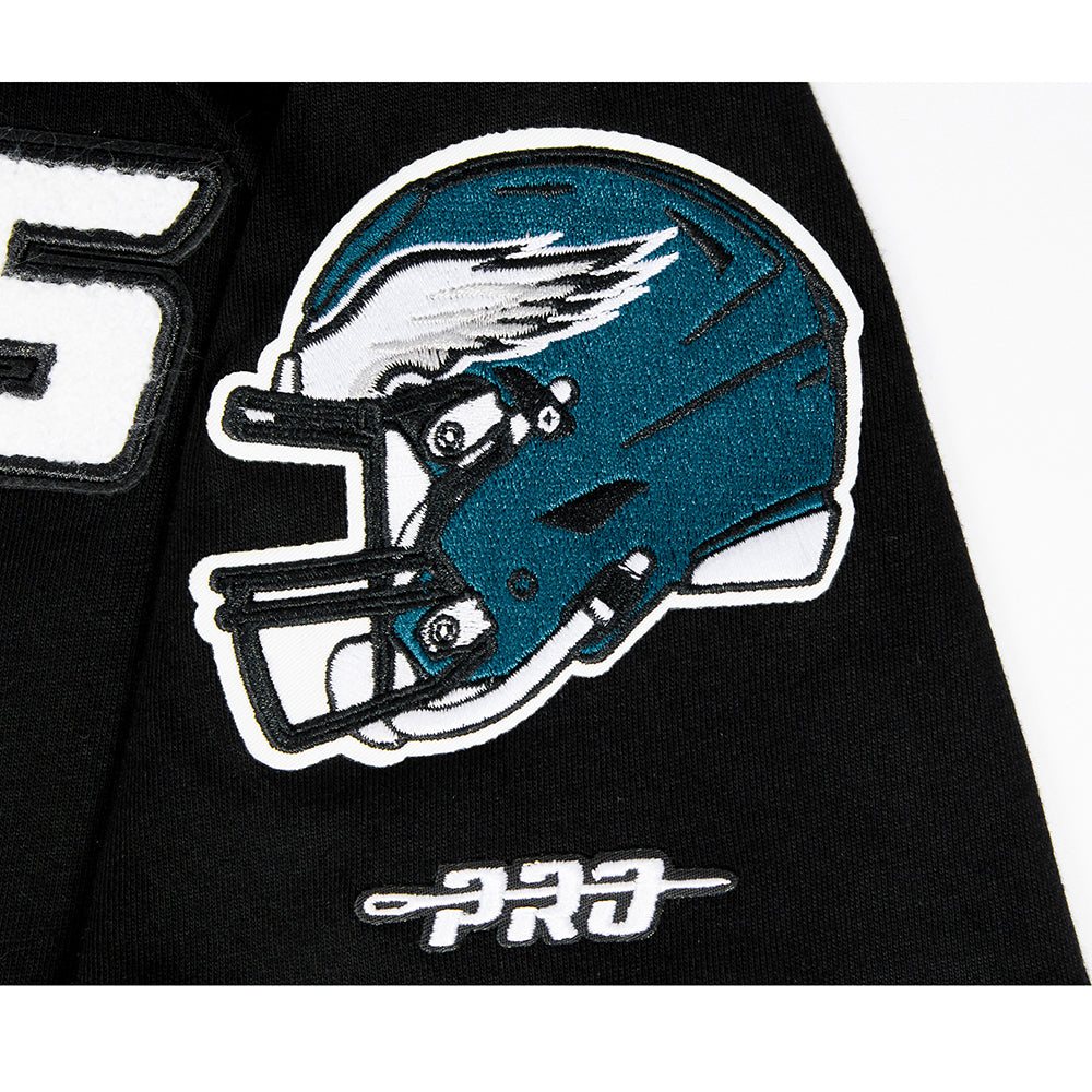 NFL PHILADELPHIA EAGLES CLASSIC SINGLE JERSEY BIG BOYS SINGLE JERSEY TEE (BLACK) - Image 14