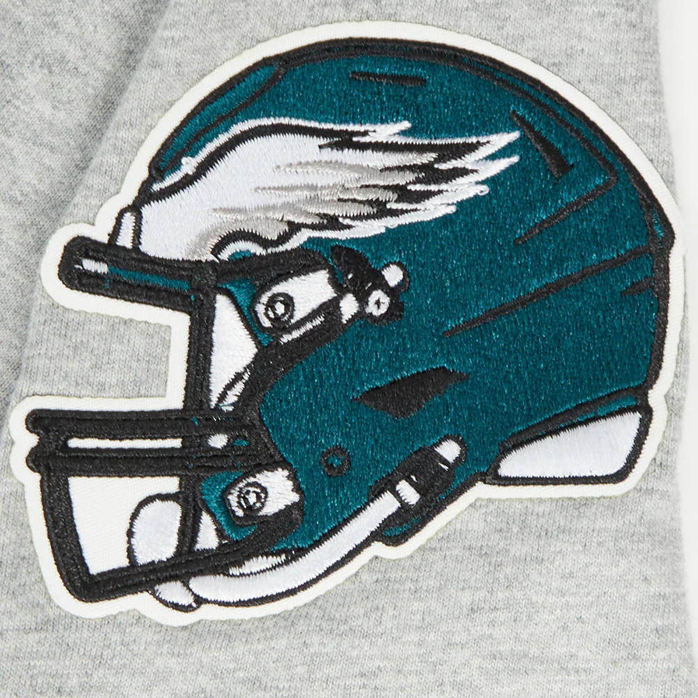NFL PHILADELPHIA EAGLES CLASSIC BIG BOY'S SJ TEE (HEATHER GREY) - Image 5