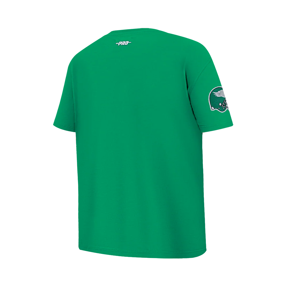 NFL PHILADELPHIA EAGLES RETRO CLASSICS BIG BOY'S SS TEE (KELLY GREEN) - Image 4