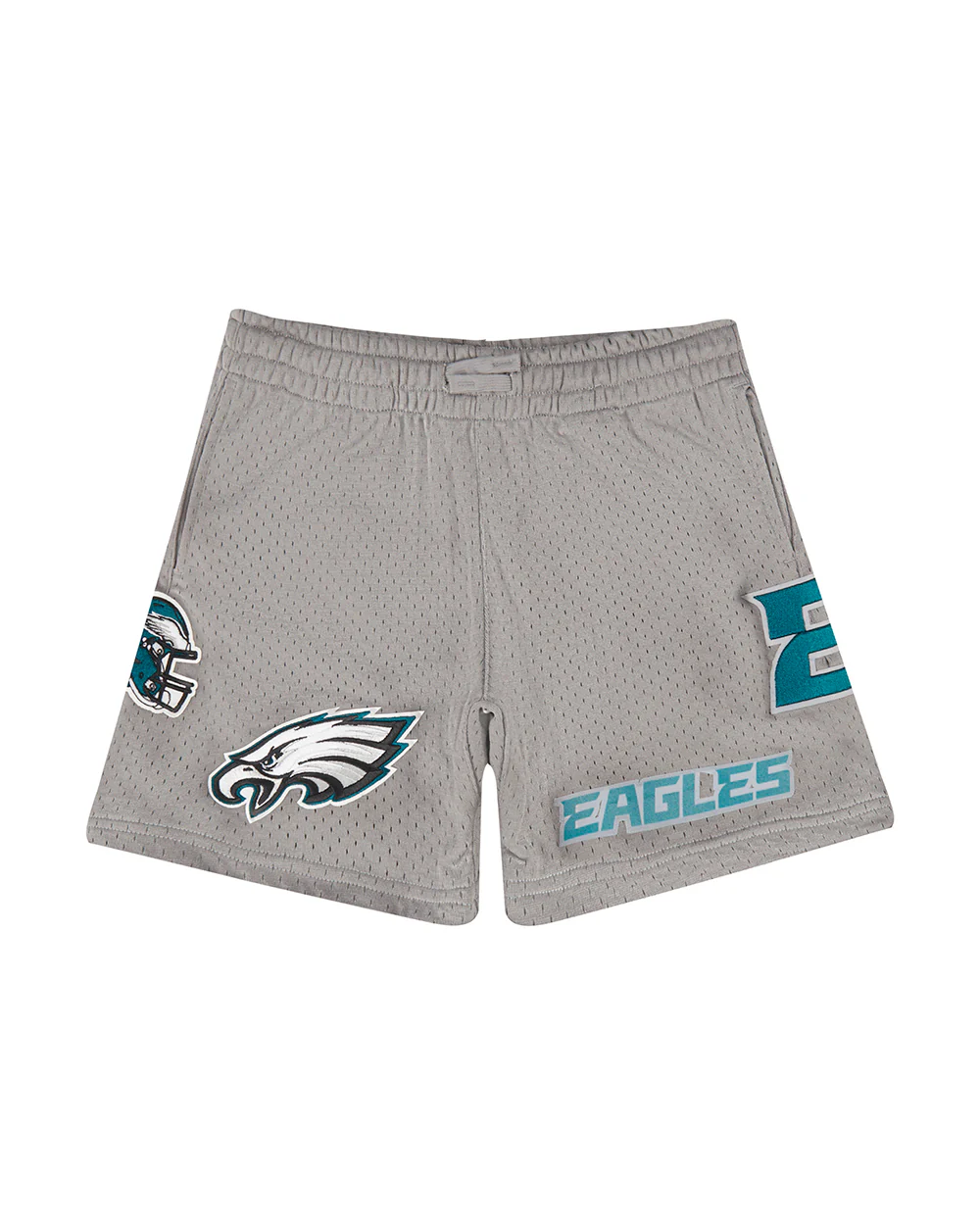 NFL PHILADELPHIA EAGLES CLASSIC BIG BOY'S MESH SHORT (GRAY) - Image 4