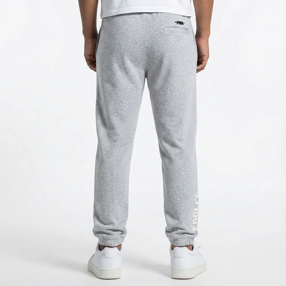 NFL PHILADELPHIA EAGLES CLASSIC BIG BOY'S FLC SWEATPANT (HEATHER GREY) - Image 2