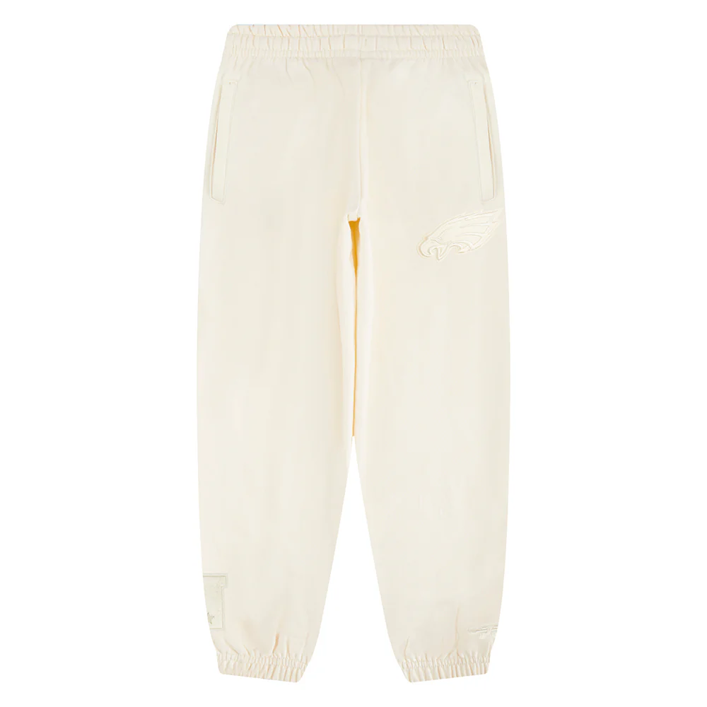 NFL PHILADELPHIA EAGLES NEUTRAL BIG BOYS FLC SWEATPANT (EGGSHELL) - Image 4