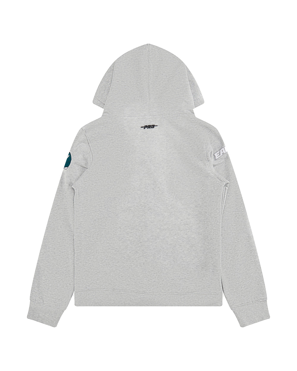 NFL PHILADELPHIA EAGLES CLASSIC BIG BOY'S FLC FZ PO HOODIE (HEATHER GREY) - Image 2