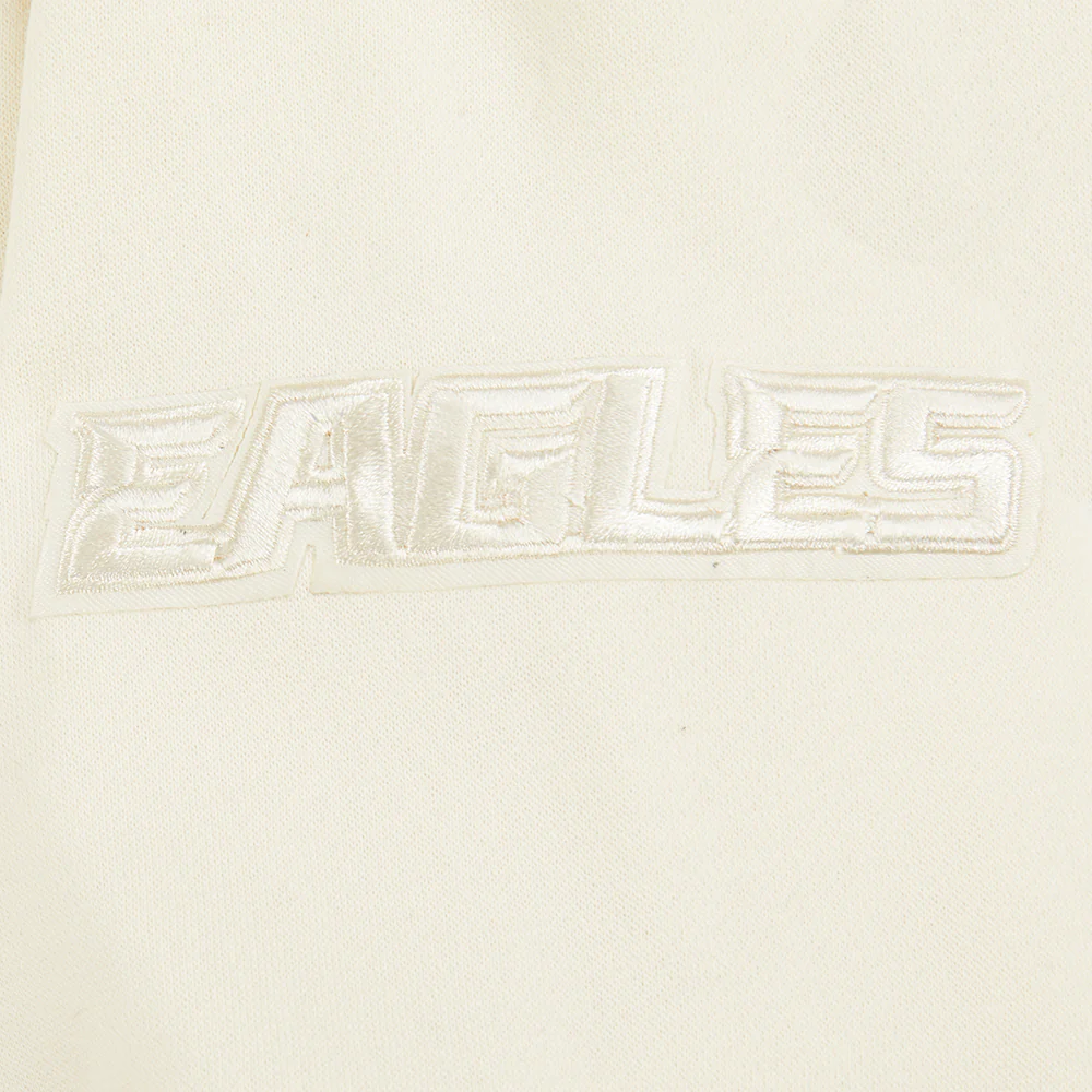 NFL PHILADELPHIA EAGLES NEUTRAL BIG BOYS FLEECE PULLOVER HOODIE (EGGSHELL) - Image 14