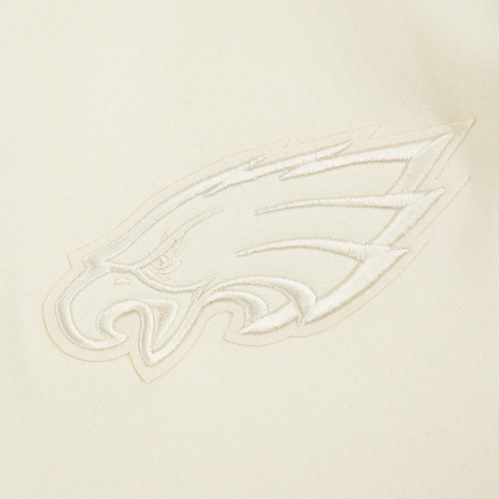 NFL PHILADELPHIA EAGLES NEUTRAL BIG BOYS FLEECE PULLOVER HOODIE (EGGSHELL) - Image 15