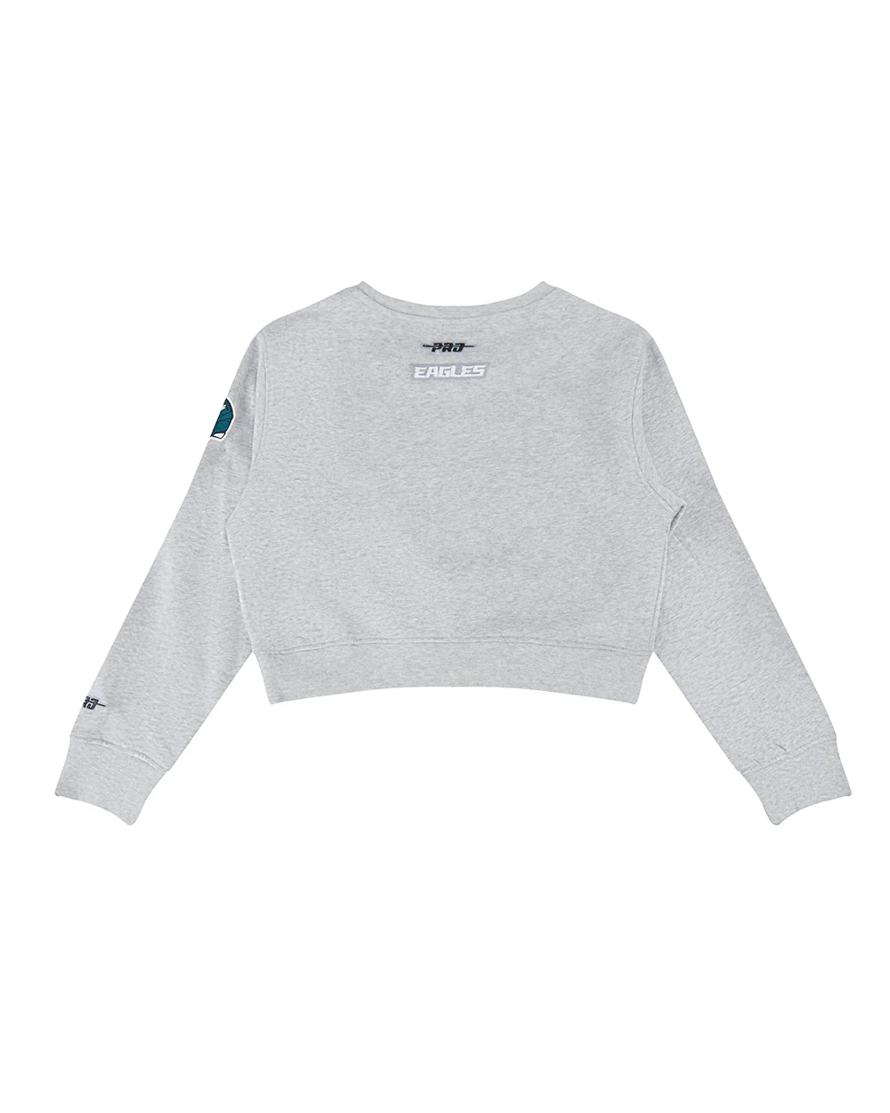NFL PHILADELPHIA EAGLES CLASSIC BIG GIRL'S FLC CREWNECK (HEATHER GREY) - Image 4